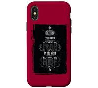 Carcasa para iPhone X/XS Harry Potter Nothing To Fear Poster