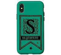 Carcasa para iPhone X/XS Harry Potter Slytherin Drawn Banner
