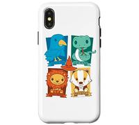 Carcasa para iPhone X/XS Harry Potter Sorting Hat and Houses