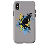 Carcasa para iPhone X/XS Harry Potter Urban Elegance Ravenclaw Raven