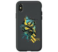 Carcasa para iPhone X/XS Harry Potter Urban Elegance Slytherin Snake
