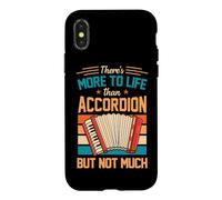 Carcasa para iPhone X/XS Hay más en la Vida Que el acordeón, Pero no Mucho