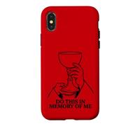 Carcasa para iPhone X/XS Haz Esto En Memoria De Mí Eucaristía Misa Católica