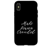 Carcasa para iPhone X/XS Haz Que el Cielo esté Lleno - Viaje a la Iglesia Religiosa Cristiana finamente