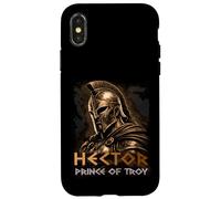 Carcasa para iPhone X/XS Héctor, Guerrero, príncipe de Troya - mitología Griega