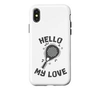 Carcasa para iPhone X/XS Hello My Love Padel Tenis