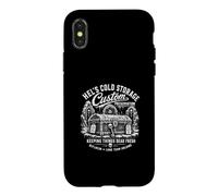 Carcasa para iPhone X/XS Hels Cold Viking Storage, conservación Personalizada, Muerta y Fresca