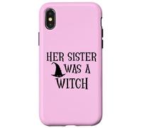 Carcasa para iPhone X/XS Her Sister Was a Witch Bro My Sister's a Witch Sister Witchy