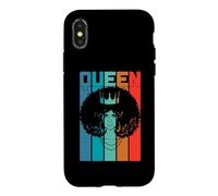 Carcasa para iPhone X/XS Hermosa Reina Chica Poder Juneteenth Melanina Mujeres Chicas