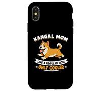 Carcasa para iPhone X/XS Hielera Kangal Mom, como una mamá Normal y Corriente - Kangal Dog