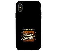 Carcasa para iPhone X/XS Historia de la Antigua Mesopotamia Sumeria Cuneiforme Babilonia