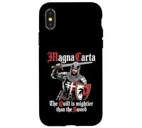 Carcasa para iPhone X/XS Historia Medieval Carta Magna Parlamento Y Derechos Civiles