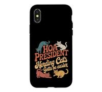 Carcasa para iPhone X/XS HOA President Herding Cats Gotta Be Easier |-