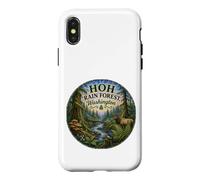 Carcasa para iPhone X/XS HOH Rainforest Olympic National Park Washington EE.UU