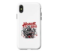Carcasa para iPhone X/XS Honra in Steel Samurai Katana Warrior