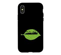 Carcasa para iPhone X/XS Horizonte Industrial en una Hoja
