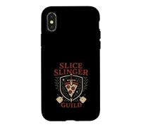 Carcasa para iPhone X/XS Horno de Pizza papá Patio Trasero DIY leña Cocina Club
