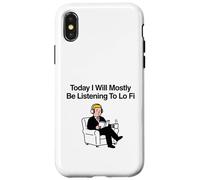 Carcasa para iPhone X/XS Hoy voy a Estar Escuchando principalmente Lo Fi Chill Beats