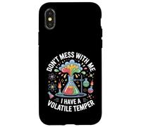 Carcasa para iPhone X/XS Humor de la Ciencia del Laboratorio de química del Temperamento volátil