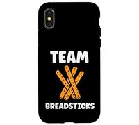 Carcasa para iPhone X/XS Humor Small Bread Breadstick Simple Team Breadsticks