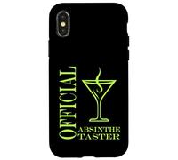 Carcasa para iPhone X/XS Humour Official Absinthe Taster Funny Drinking Absinthe