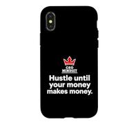 Carcasa para iPhone X/XS Hustle hasta Que su Dinero Gane Dinero - CEO Mindset