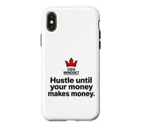 Carcasa para iPhone X/XS Hustle hasta Que su Dinero Gane Dinero - CEO Mindset
