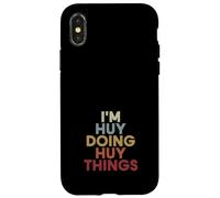 Carcasa para iPhone X/XS Huy Name Huy Personalized Name First Given