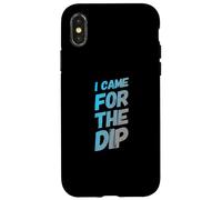 Carcasa para iPhone X/XS I Came The Dip FunStock Market Chistes Funny Trader Inversor