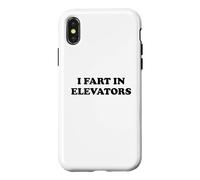 Carcasa para iPhone X/XS I Fart In Elevators