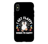 Carcasa para iPhone X/XS I Get Flappy When I'm Happy
