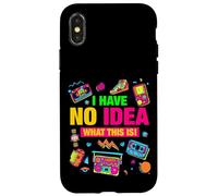 Carcasa para iPhone X/XS I Have No Idea What This is! Illustration Graphic Designs