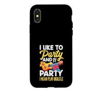 Carcasa para iPhone X/XS I Like To Party and by Party I Mean Play Ukelele