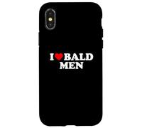 Carcasa para iPhone X/XS I Love Bald Men