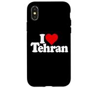 Carcasa para iPhone X/XS I Love Heart Teheran City IRÁN
