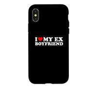 Carcasa para iPhone X/XS I Love My Ex-Boyfriend