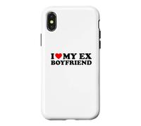Carcasa para iPhone X/XS I Love My Ex-Boyfriend
