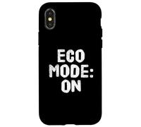 Carcasa para iPhone X/XS I Love Our Planet Eco Mode On - Declaración Eco Warrior