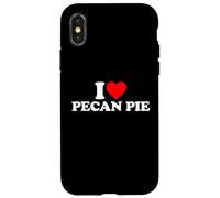 Carcasa para iPhone X/XS I Love Pecan Pie