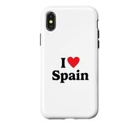 Carcasa para iPhone X/XS I Love Spain