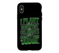 Carcasa para iPhone X/XS I Plant Like A Scientist