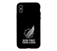 Carcasa para iPhone X/XS Ícaro La mitología Griega Vuela Demasiado Cerca Tragedia Griega