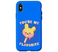 Carcasa para iPhone X/XS Ice Pop Kawaii Bunny Eres mi Favorito