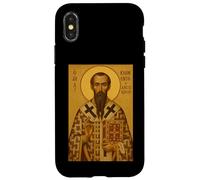 Carcasa para iPhone X/XS Icono ortodoxo de San Clemente de Alejandría