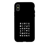 Carcasa para iPhone X/XS Iconos Business Oficina Emprendedor Startup