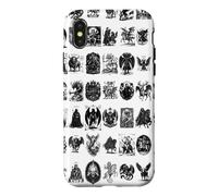 Carcasa para iPhone X/XS Iconos Infernales La Colección Goetia Gótica