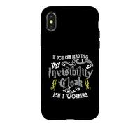 Carcasa para iPhone X/XS If You Can Read This My Invisibility Cloak Isn'T Working Fun