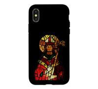 Carcasa para iPhone X/XS Iglesia Católica de Jesús San Estanislao Vitral
