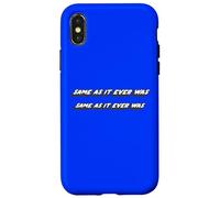 Carcasa para iPhone X/XS Igual Que Siempre fue Igual Que Siempre | Canción de los 80