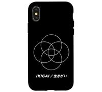Carcasa para iPhone X/XS Ikigai: El Concepto japonés de propósito y Felicidad